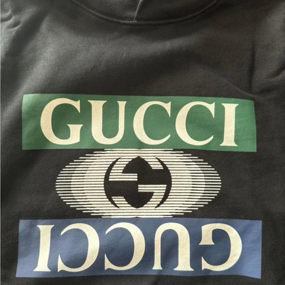 Authentic Men’s Black Gucci Hoodie